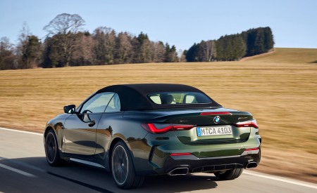 2021 BMW 4 Series Convertible Rear Three-Quarter Wallpapers 450x275 (57)
