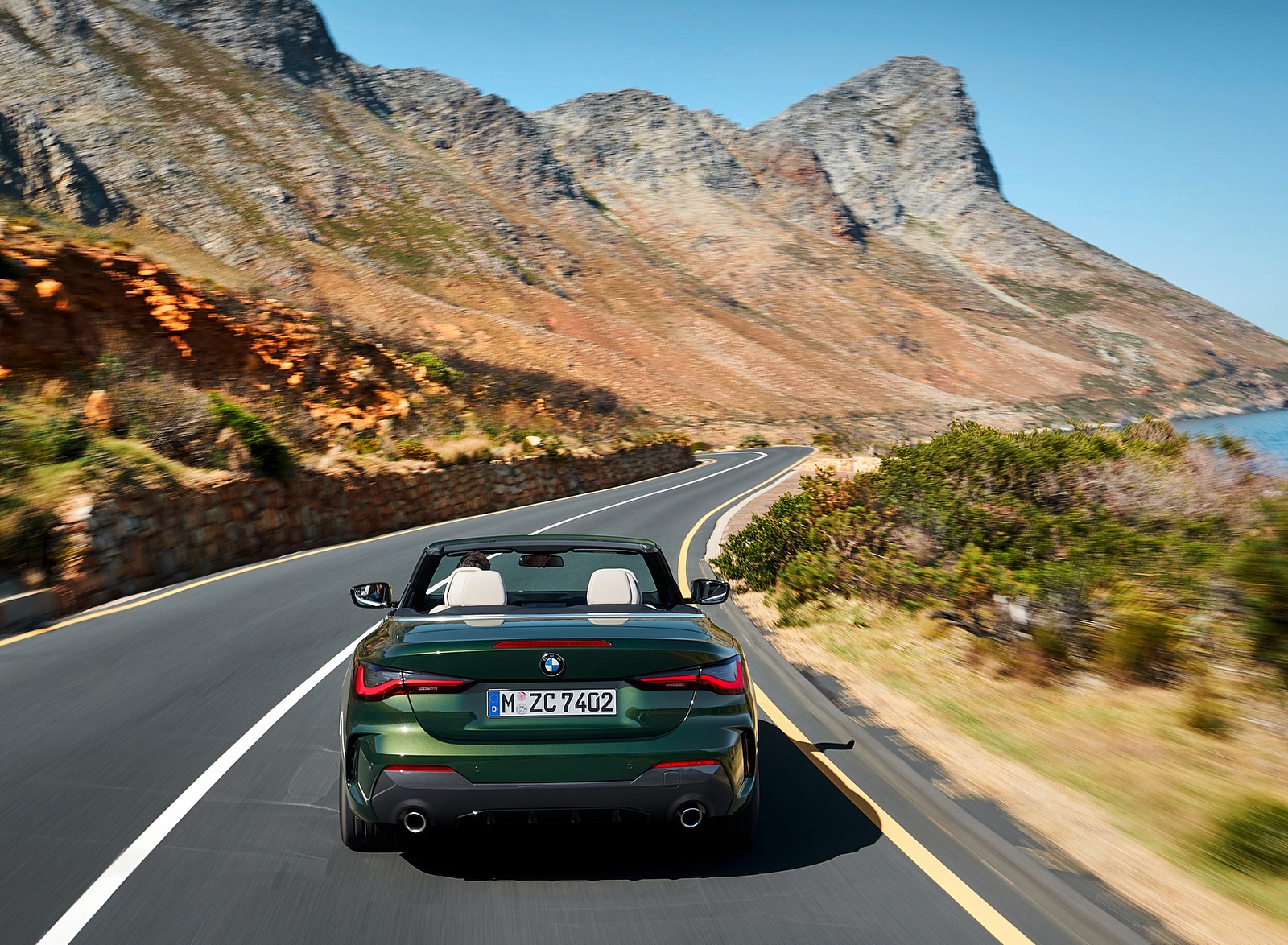 2021 BMW 4 Series Convertible Rear Wallpapers (11)