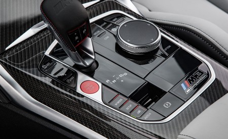 2021 BMW M3 Competition Sedan (Color: Frozen Portimao Blue Metallic) Central Console Wallpapers 450x275 (101)