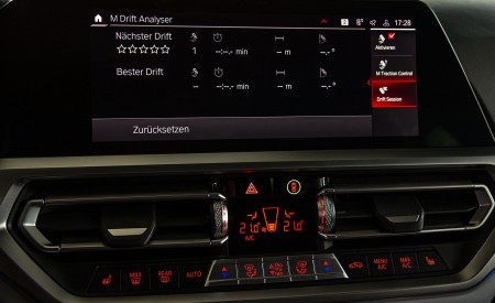 2021 BMW M3 Competition Sedan (Color: Frozen Portimao Blue Metallic) Central Console Wallpapers 450x275 (103)