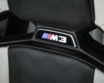2021 BMW M3 Competition Sedan (Color: Frozen Portimao Blue Metallic) Interior Seats Wallpapers 150x120