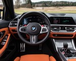 2021 BMW M3 Competition Sedan (Color: Isle of Men Green) Interior Cockpit Wallpapers 150x120