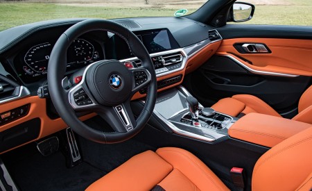 2021 BMW M3 Competition Sedan (Color: Isle of Men Green) Interior Wallpapers  450x275 (161)