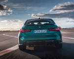 2021 BMW M3 Competition Sedan (Color: Isle of Men Green) Rear Wallpapers 150x120