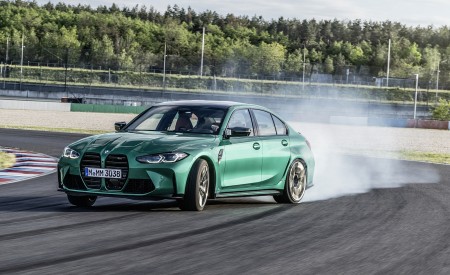 2021 BMW M3 Sedan Front Three-Quarter Wallpapers  450x275 (177)