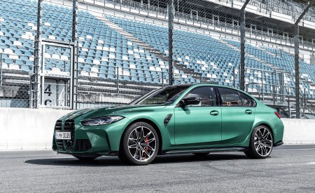 2021 BMW M3 Sedan Front Three-Quarter Wallpapers  450x275 (192)