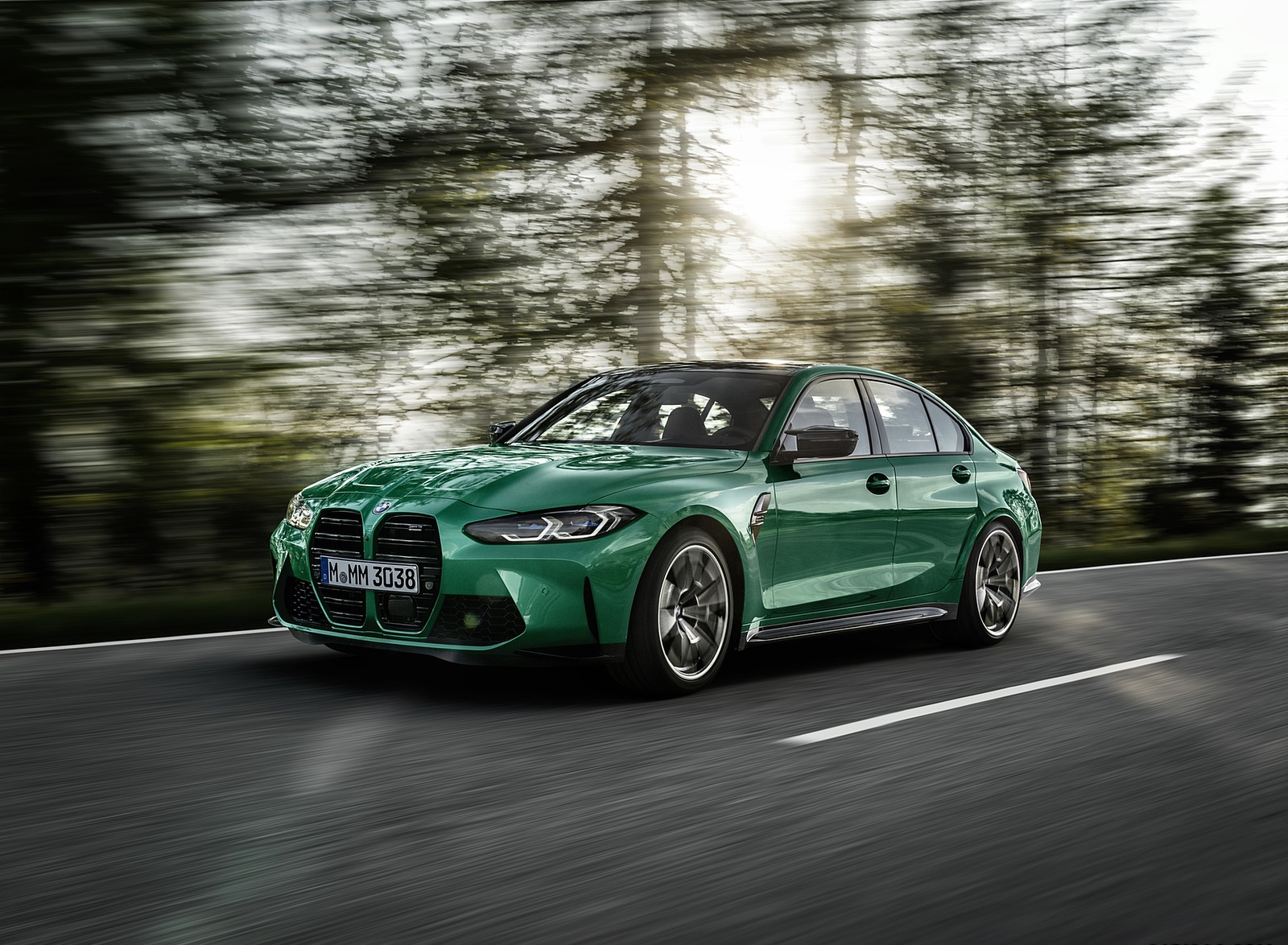 2021 BMW M3 Sedan Front Three-Quarter Wallpapers  (11)