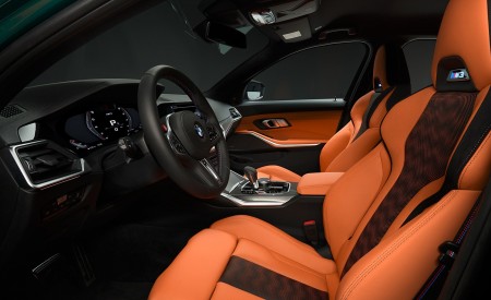 2021 BMW M3 Sedan Interior Front Seats Wallpapers  450x275 (248)