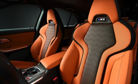 2021 BMW M3 Sedan Interior Front Seats Wallpapers 450x275 (247)
