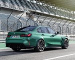 2021 BMW M3 Sedan Rear Three-Quarter Wallpapers  150x120