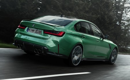 2021 BMW M3 Sedan Rear Three-Quarter Wallpapers  450x275 (13)