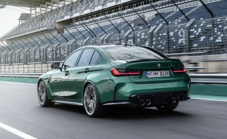 2021 BMW M3 Sedan Rear Three-Quarter Wallpapers  450x275 (181)