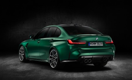 2021 BMW M3 Sedan Rear Three-Quarter Wallpapers 450x275 (231)