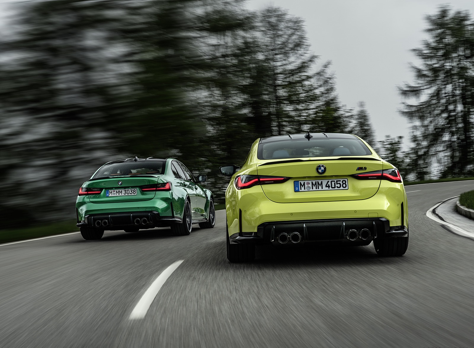 2021 BMW M3 Sedan and 2021 M4 Coupe Wallpapers  (15)