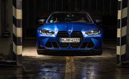 2021 BMW M4 Competition Coupe (Color: Portimao Blue) Front Wallpapers 450x275 (53)