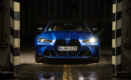 2021 BMW M4 Competition Coupe (Color: Portimao Blue) Front Wallpapers 450x275 (54)