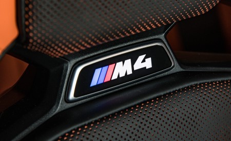 2021 BMW M4 Competition Coupe (Color: Portimao Blue) Interior Seats Wallpapers 450x275 (76)
