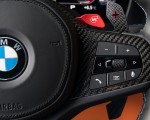 2021 BMW M4 Competition Coupe (Color: Portimao Blue) Interior Steering Wheel Wallpapers 150x120