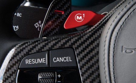 2021 BMW M4 Competition Coupe (Color: Portimao Blue) Interior Steering Wheel Wallpapers 450x275 (74)