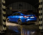 2021 BMW M4 Competition Coupe (Color: Portimao Blue) Rear Three-Quarter Wallpapers 150x120 (55)
