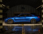 2021 BMW M4 Competition Coupe (Color: Portimao Blue) Side Wallpapers 150x120 (59)