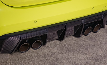 2021 BMW M4 Competition Coupe (Color: Sao Paulo Yellow) Exhaust Wallpapers 450x275 (113)