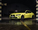 2021 BMW M4 Competition Coupe (Color: Sao Paulo Yellow) Front Three-Quarter Wallpapers 150x120