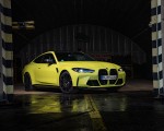 2021 BMW M4 Competition Coupe (Color: Sao Paulo Yellow) Front Three-Quarter Wallpapers 150x120