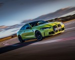 2021 BMW M4 Competition Coupe (Color: Sao Paulo Yellow) Front Three-Quarter Wallpapers 150x120