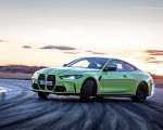 2021 BMW M4 Competition Coupe (Color: Sao Paulo Yellow) Front Three-Quarter Wallpapers 150x120