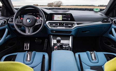 2021 BMW M4 Competition Coupe (Color: Sao Paulo Yellow) Interior Cockpit Wallpapers 450x275 (118)
