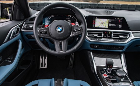 2021 BMW M4 Competition Coupe (Color: Sao Paulo Yellow) Interior Cockpit Wallpapers 450x275 (117)