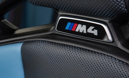 2021 BMW M4 Competition Coupe (Color: Sao Paulo Yellow) Interior Seats Wallpapers 450x275 (115)
