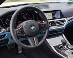 2021 BMW M4 Competition Coupe (Color: Sao Paulo Yellow) Interior Steering Wheel Wallpapers 150x120