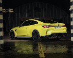 2021 BMW M4 Competition Coupe (Color: Sao Paulo Yellow) Rear Three-Quarter Wallpapers 150x120
