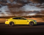 2021 BMW M4 Competition Coupe (Color: Sao Paulo Yellow) Side Wallpapers 150x120