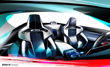 2021 BMW M4 Coupe Competition Design Sketch Wallpapers  450x275 (202)