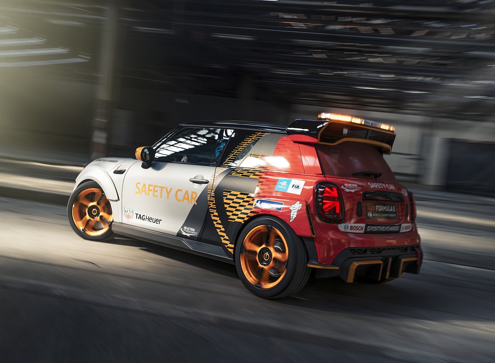 2021 MINI Electric Pacesetter Rear Three-Quarter Wallpapers  (4)