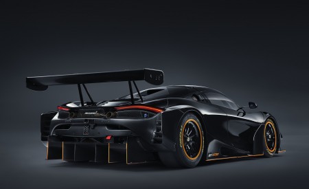2021 McLaren 720S GT3X Rear Three-Quarter Wallpapers 450x275 (3)