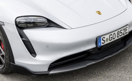 2021 Porsche Taycan 4S Cross Turismo (Color: Ice Grey Metallic) Front Wallpapers 450x275 (21)