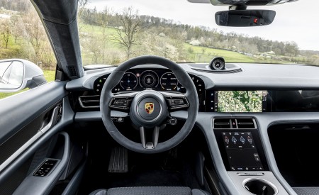 2021 Porsche Taycan 4S Cross Turismo (Color: Ice Grey Metallic) Interior Cockpit Wallpapers 450x275 (32)