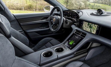 2021 Porsche Taycan 4S Cross Turismo (Color: Ice Grey Metallic) Interior Wallpapers 450x275 (31)