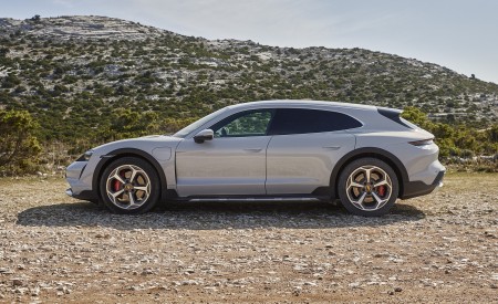 2021 Porsche Taycan 4S Cross Turismo Side Wallpapers  450x275 (86)