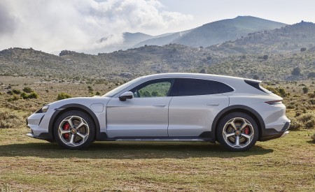 2021 Porsche Taycan 4S Cross Turismo Side Wallpapers 450x275 (87)