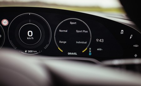 2021 Porsche Taycan Turbo S Cross Turismo (Color: Mamba Green Metallic) Digital Instrument Cluster Wallpapers 450x275 (34)