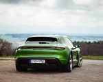 2022 Porsche Taycan Turbo S Cross Turismo (Color: Mamba Green Metallic) Rear Wallpapers 150x120 (22)