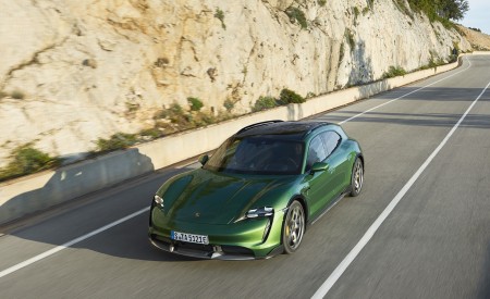 2021 Porsche Taycan Turbo S Cross Turismo Front Wallpapers 450x275 (43)