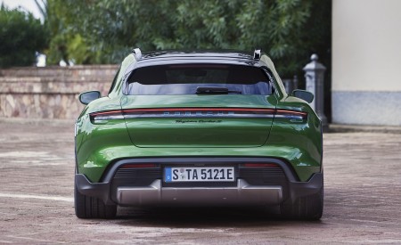 2021 Porsche Taycan Turbo S Cross Turismo Rear Wallpapers 450x275 (55)