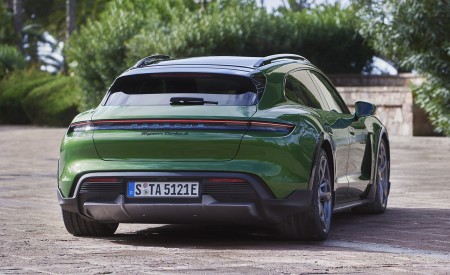 2021 Porsche Taycan Turbo S Cross Turismo Rear Wallpapers 450x275 (54)