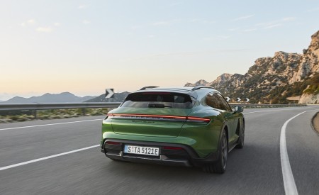 2021 Porsche Taycan Turbo S Cross Turismo Rear Wallpapers 450x275 (45)